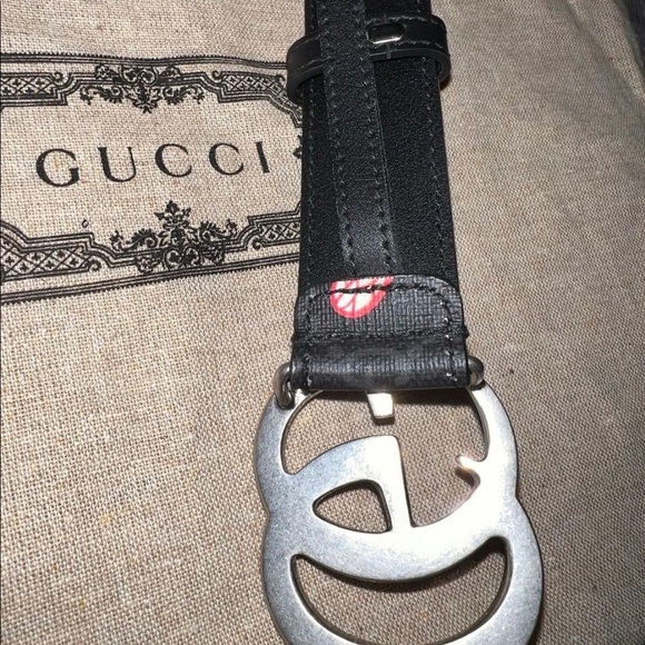 GG Marmont 414516 thin belt with bees  Size 95-38 - Picture 7 of 9